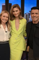 ZENDAYA at Live With Kelly & Mark 04/23/2024