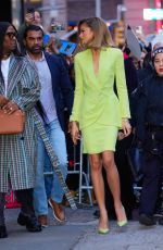 ZENDAYA Leaves Good Morning America in New York 04/23/2024