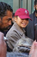 ZENDAYA Out for Challengers Press Tour in New York 04/25/2024
