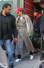 ZENDAYA Out for Challengers Press Tour in New York 04/25/2024
