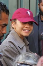 ZENDAYA Out for Challengers Press Tour in New York 04/25/2024
