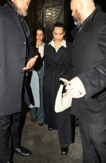 ZOE KRAVITZ Leaves SNL Dinner Party at Zuma in New York 04/01/2024