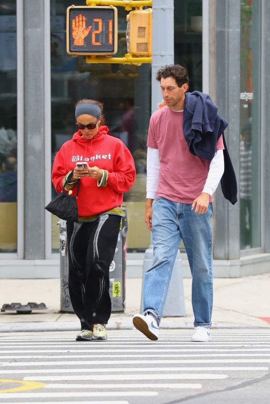 ADWOA ABOAH and Daniel Wheatley Out in New York 05/23/2024