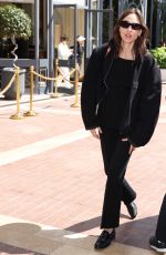 ALEXA CHUNG Arrives at Hotel Majestic at 77th Cannes Film Festival 05/17/2024