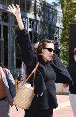 ALEXA CHUNG Arrives at Hotel Majestic at 77th Cannes Film Festival 05/17/2024