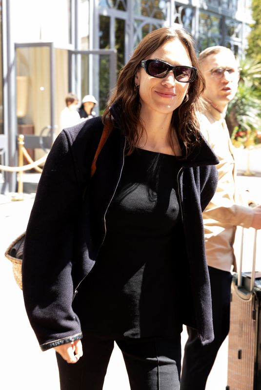 ALEXA CHUNG Arrives at Hotel Majestic at 77th Cannes Film Festival 05/17/2024