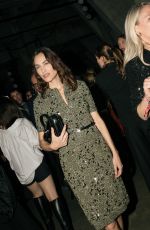 ALEXA CHUNG at Gucci Cruise 2025 Fashion Show at Tate Modern in London 05/13/2024