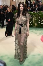 ALEXANDRA DADDARIO at Met Gala 2024 in New York 05/06/2024