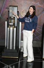 ALEXANDRA DADDARIO Lighting Up Empire State Building in Honor of Children