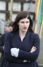 ALEXANDRA DADDARIO on the Set of Mayfair Witches Season 2 in Ireland 05/23/2024