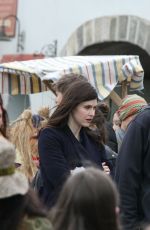 ALEXANDRA DADDARIO on the Set of Mayfair Witches Season 2 in Ireland 05/23/2024