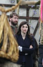 ALEXANDRA DADDARIO on the Set of Mayfair Witches Season 2 in Ireland 05/23/2024