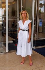 ALEXANDRA LAMY Leaves Hotel Martinez in Cannes 05/15/2024