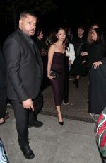 ALIA BHATT Arrives at Gucci Cruise 2025 Fashion Show in London 05/13/2024