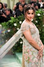ALIA BHATT at Met Gala Celebrating Sleeping Beauties: Reawakening Fashion in New York 05/06/2024