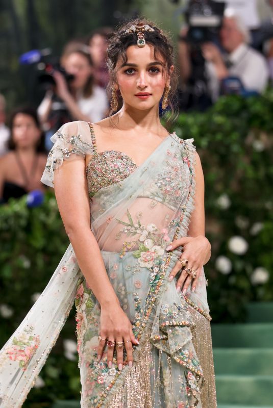 ALIA BHATT at Met Gala Celebrating Sleeping Beauties: Reawakening Fashion in New York 05/06/2024
