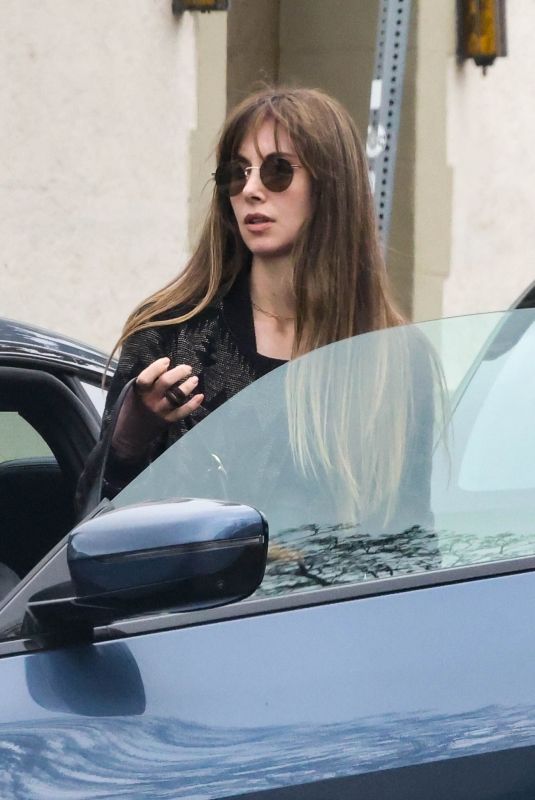 ALISON BRIE Out and About in Los Feliz 05/04/2024