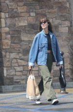 ALISON BRIE Out Shopping for Grocery shopping at Gelson