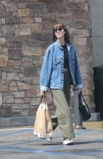 ALISON BRIE Out Shopping for Grocery shopping at Gelson