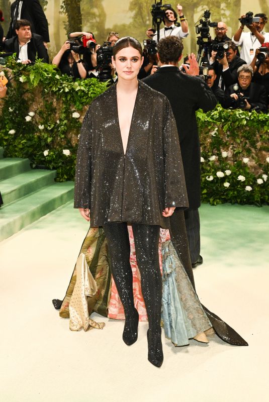 ALISON OLIVER at Met Gala Celebrating Sleeping Beauties: Reawakening Fashion in New York 05/06/2024
