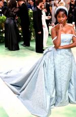 AMANDA GORMAN at Met Gala Celebrating Sleeping Beauties: Reawakening Fashion in New York 05/06/2024
