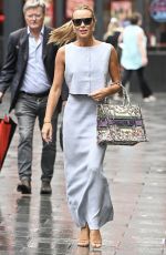 AMANDA HOLDEN Arrives at Heart Radio in London 05/28/2024