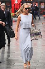 AMANDA HOLDEN Arrives at Heart Radio in London 05/28/2024