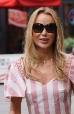 AMANDA HOLDEN Leaves Heart Breakfast Studios in London 05/14/2024