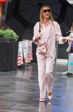 AMANDA HOLDEN Leaves Heart Radio in London 05/22/2024