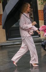 AMANDA HOLDEN Leaves Heart Radio in London 05/22/2024