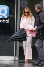 AMANDA HOLDEN Leaves Heart Radio in London 05/22/2024