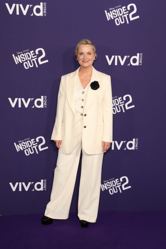 AMY POHLER at Inside Out 2 Premiere in Sydney 05/27/2024