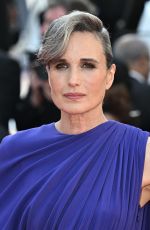 ANDIE MACDOWELL at 77th Annual Cannes Film Festival Closing Ceremony 05/25/2024