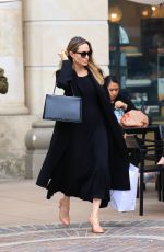 ANGELINA JOLIE Out Shopping with Her Daughter at The Grove 05/23/2024
