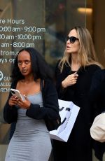 ANGELINA JOLIE Out Shopping with Her Daughter at The Grove 05/23/2024