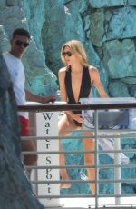 ANJA RUBIK in Swimsuit at Hotel du Cap Eden Roc in Cannes 05/22/2024