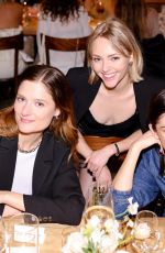 ANNASOPHIA ROBB at Sezane & Laura Brown Host a Dinner for DEMAIN in New York 05/16/2024