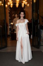 ANNE HATHAWAY at Bulgari Hotel in Rome 05/20/2024