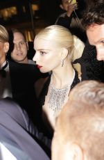 ANYA TAYLOR-JOY Arrives at Furiosa: A Mad Max Saga Afterparty in Cannes 05/15/2024