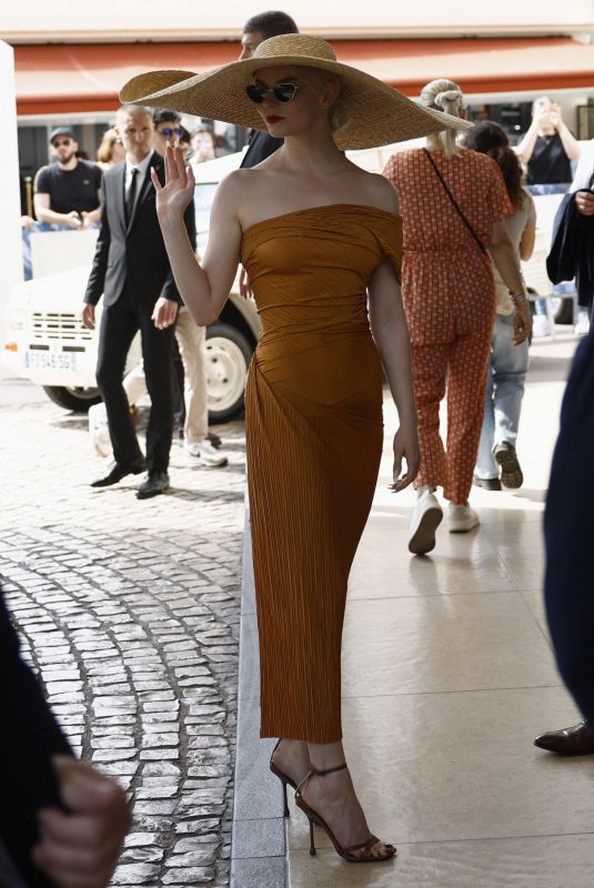 ANYA TAYLOR-JOY Arrives at Hotel Martinez for Opening of 77th Cannes Film Festival 05/13/2024