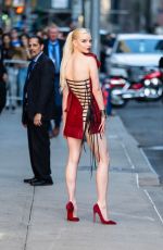 ANYA TAYLOR-JOY Arrives at Late Show with Stephen Colbert in New York 05/22/2024