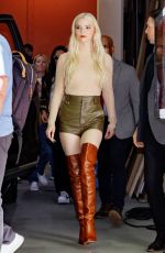 ANYA TAYLOR-JOY Arrives at Live with Kelly and Mark in New York 05/21/2024