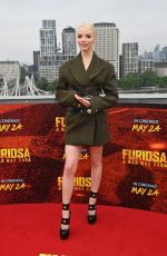 ANYA TAYLOR-JOY at Furiosa: A Mad Max Saga Photocall in London 05/18/2024