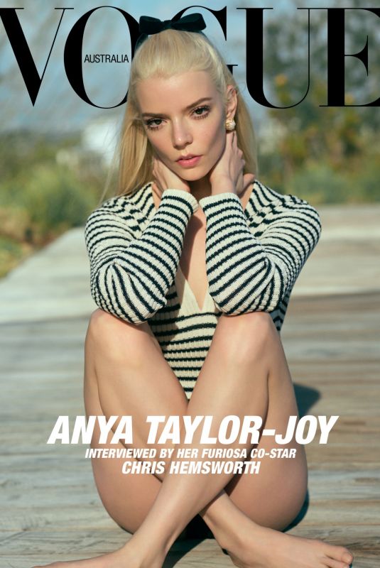 ANYA TAYLOR-JOY for Vogue Australia, June 2024
