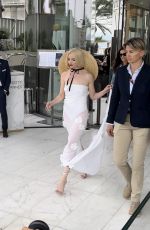 ANYA TAYLOR-JOY Leaves a Hotel in Cannes 05/14/2024