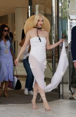 ANYA TAYLOR-JOY Leaves a Hotel in Cannes 05/14/2024