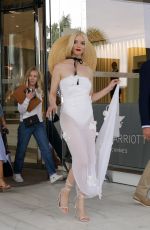 ANYA TAYLOR-JOY Leaves a Hotel in Cannes 05/14/2024