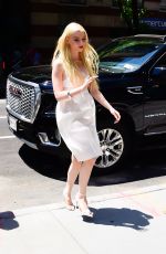 ANYA TAYLOR-JOY Leaves Her Hotel in New York 05/22/2024