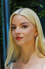 ANYA TAYLOR-JOY Leaves Her Hotel in New York 05/22/2024