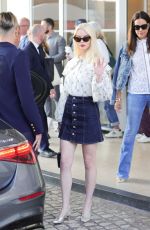 ANYA TAYLOR-JOY Leaves Hotel Martinez in Cannes 05/13/2024